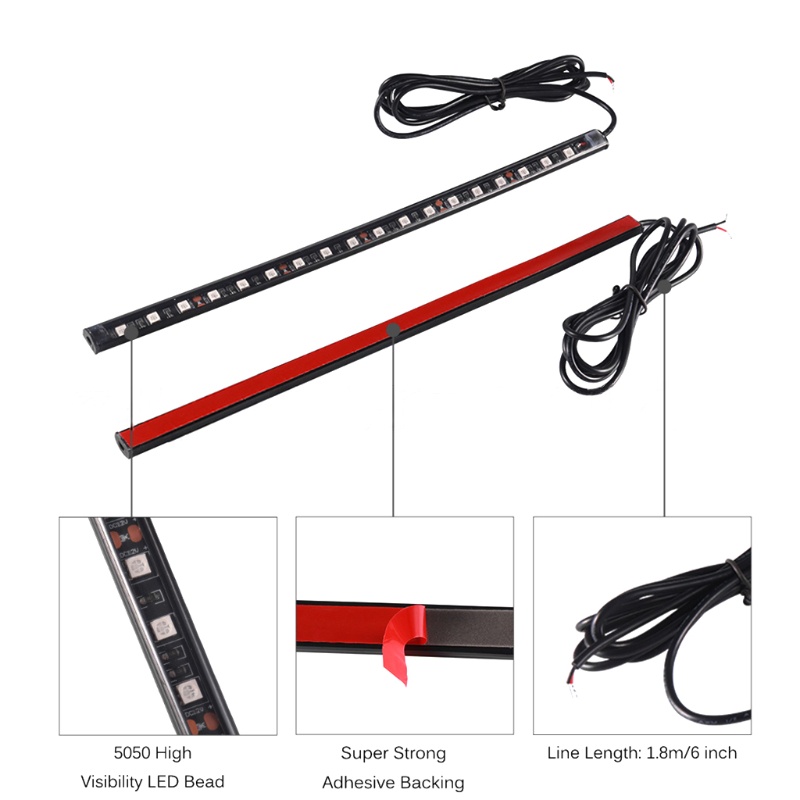 Dây Đèn LED Màu Xanh Lá / Đỏ Chuyên Dụng Cho Tàu Thuyền