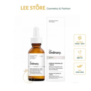 Serum giảm quầng thâm và bọng mắt The Ordinary Caffein Solution 5% + EGCG - Hàng Chính Hãng Lee Store