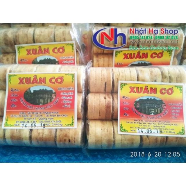 300g Bánh đậu xanh nhân thịt đặc sản Hội An