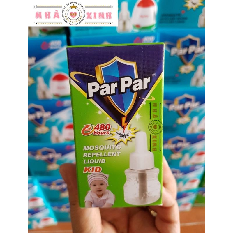 TINH DẦU ĐUỔI MUỖI PARPAR MÀU XANH CHÍNH HÃNG GIÁ BÁN BUÔN