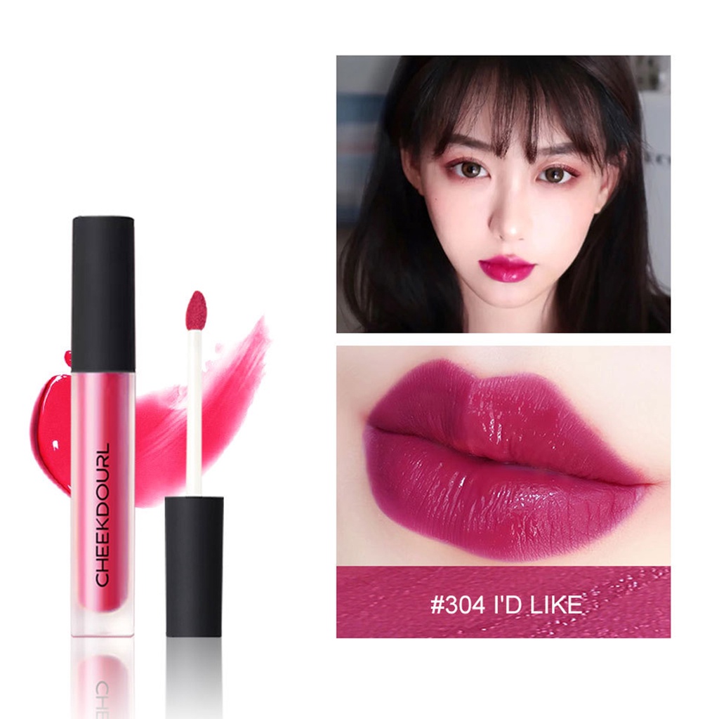 CODseller 3ml Lip Tint Matte Nourishing Makeup Long Lasting Liquid Lipstick for Girl