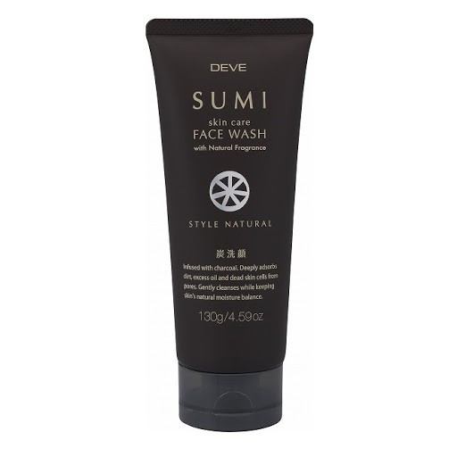 Sữa Rửa Mặt Than Hoạt Tính DEVE Sumi Face Wash 130g-0514700