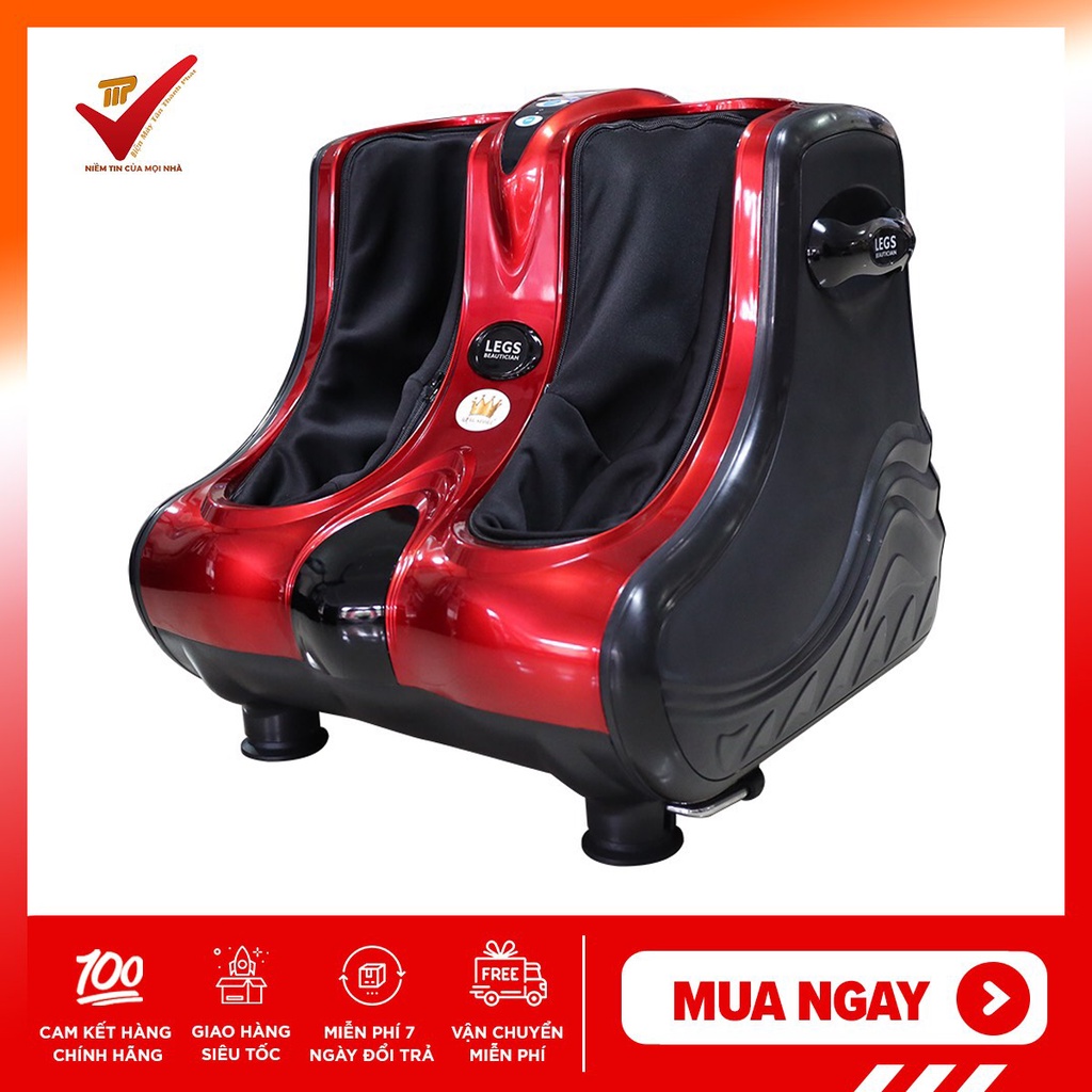 MÁY MASSAGE CHÂN LEGS BEAUTICAN ( ĐỎ PHỐI ĐEN )