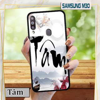Ốp lưng Samsung Galaxy M30 - In chữ thư pháp