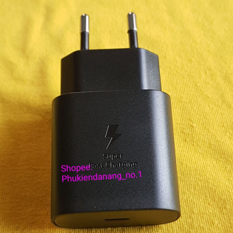 CỦ SẠC NHANH 25W SAMSUNG M23, M33, M34, M53, A05 A05s, A23, A24, A33, A34, A53, A54, A73.. MỚI 100%