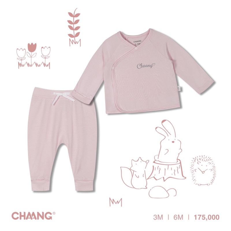 Giảm 30%Chang! Bộ quần áo sơ sinh cài lệch cho các bé !
