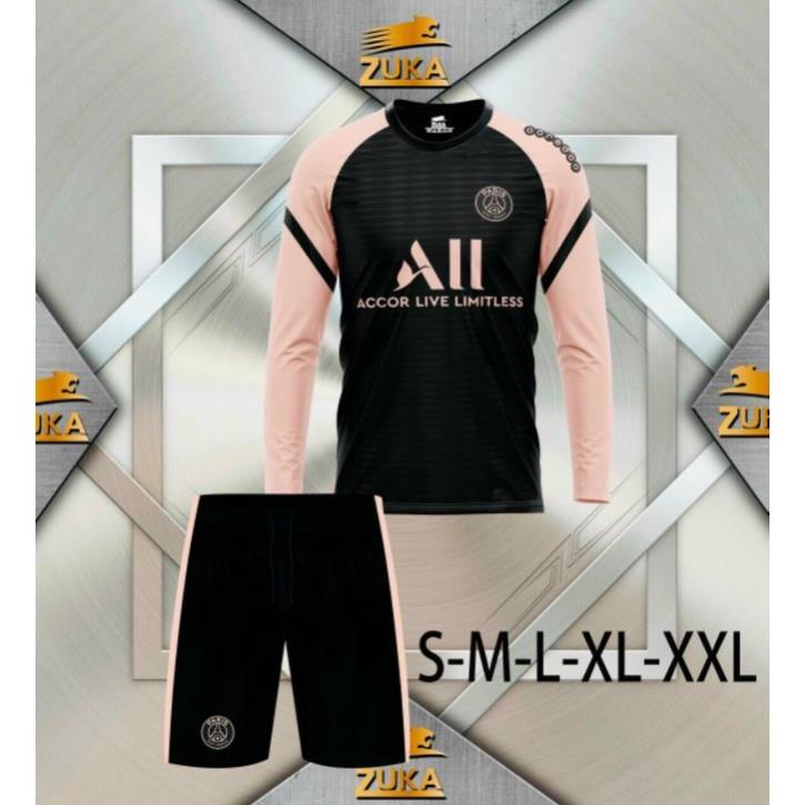 Bộ quần áo Bóng đá CLB PSG 2021-2022 DÀI TAY( cam kết y hình)