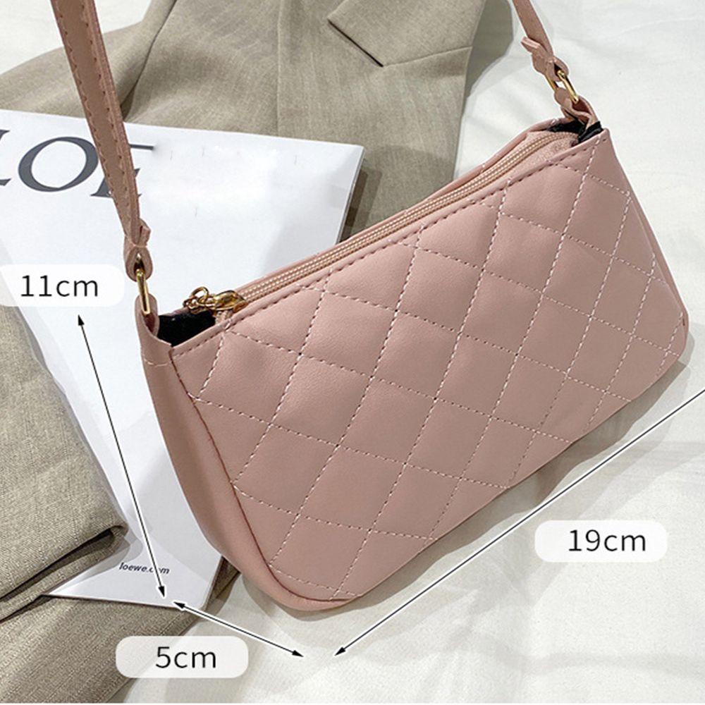 Túi Xách Da PU Mini Đeo Dưới Cánh Tay Thời Trang Cho Nữ