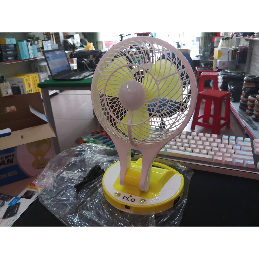 Quạt sạc tích điện Mini Fan JR 5580