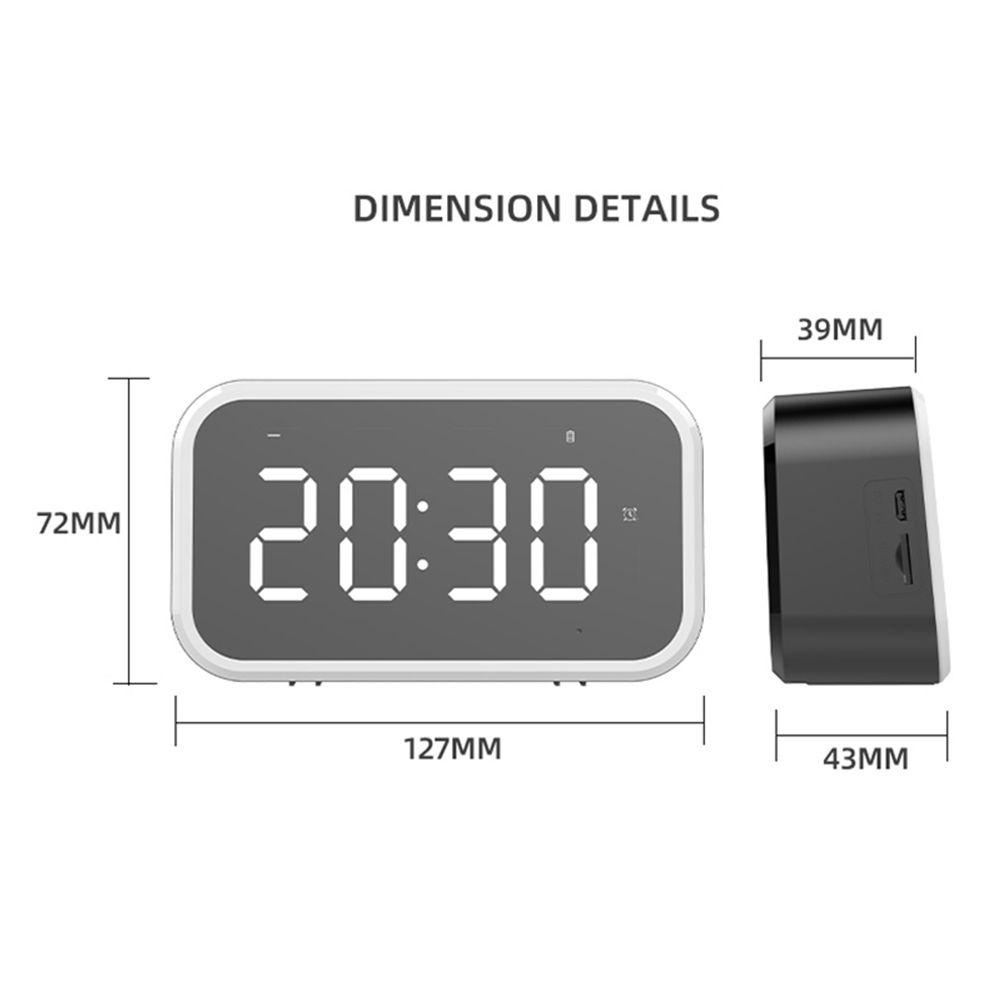 Đồng Hồ LED Kỹ Thuật Số Để Bàn Với Cổng Sạc USB Và Hiển Thị Đài FM Trang Trí Nhà Ở / Văn