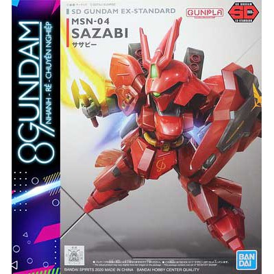 Mô Hình Lắp Ráp SD EX-Standard Sazabi