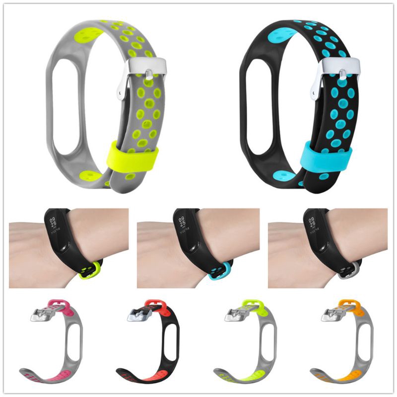 Dây Đeo Thay Thế Bằng Silicone Cho Xiaomi Mi Band 3 / 4 / 5 | BigBuy360 - bigbuy360.vn