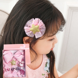 Bộ 10 Kẹp Tóc Cho Bé Gái
