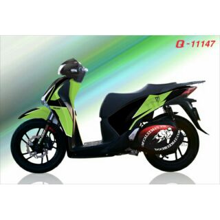 Tem trùm xe SH đủ mẫu hot