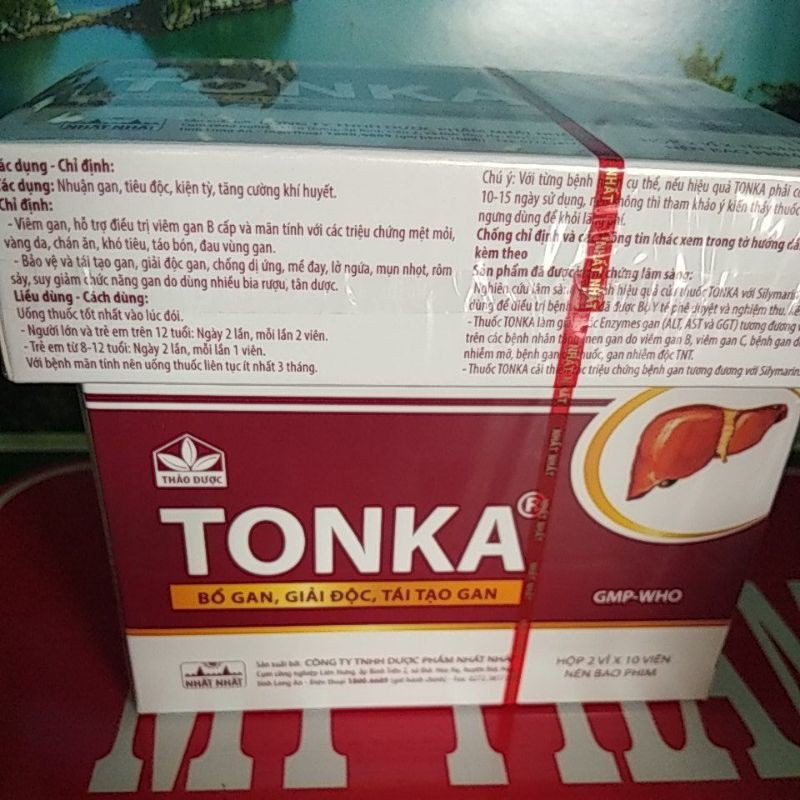 TONKA bổ gan giải độc tái tạo gan