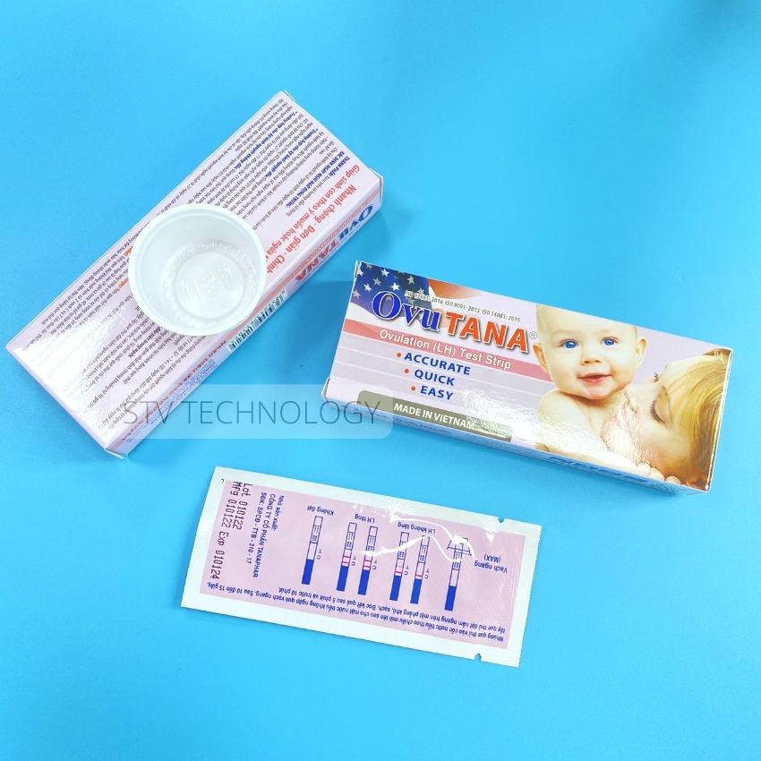 Que Thử Rụng Trứng Ovutana Tanaphar 2 Vạch Chính Xác Test Thử Thai Hai Vạch Sớm Nhanh Chóng