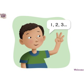 Flashcard Everybody up 1 in 2 mặt