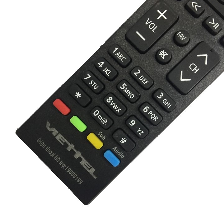 Remote điều khiển đầu thu Viettel internet - Remote Viettel