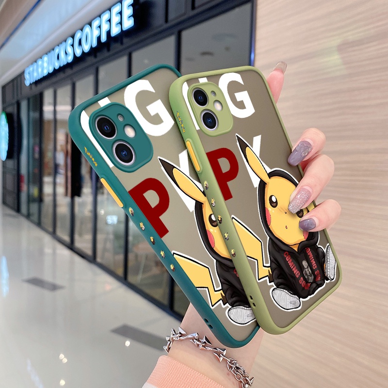 Ốp Điện Thoại Silicon Cứng In Hình Pikachu Viền Cạnh Cho Realme GT Neo 2 GT2 GT 2 Q5 Pro 5G