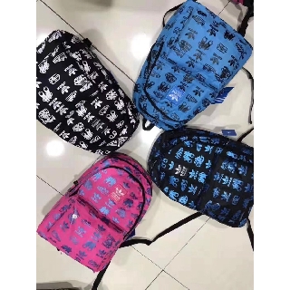 Balo D.A.S hoạ tiết chất liệu polyester BL04