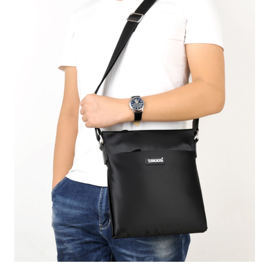 KHÔNG XỊN, HOÀN TIỀN,Túi đeo chéo cao cấp TMOOS, túi to đựng vừa A4, túi sinh viên học sinh đi học cực sang | BigBuy360 - bigbuy360.vn