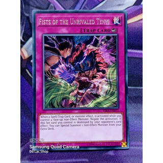 Thẻ Bài Yugioh Trap Fists of the Unrivaled Tenyi