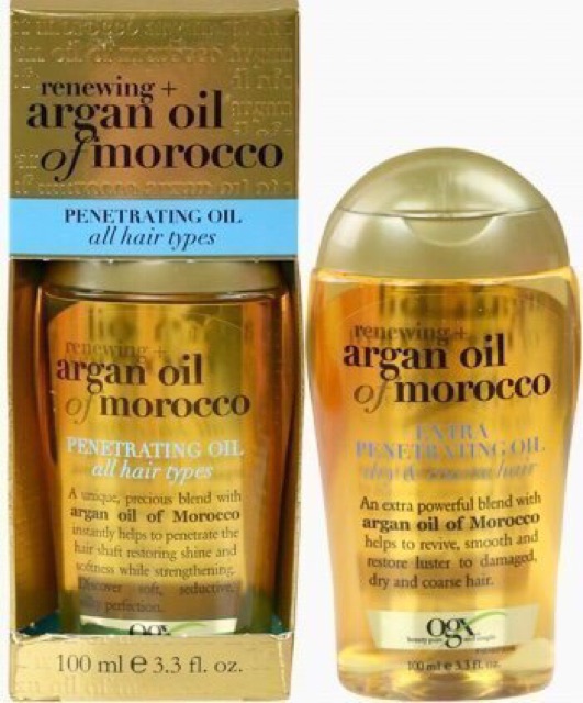 ‍Dầu Dưỡng Tóc OGX RENEWING ARGAN OIL MOROCCO PENETRATING OIL 100ml.