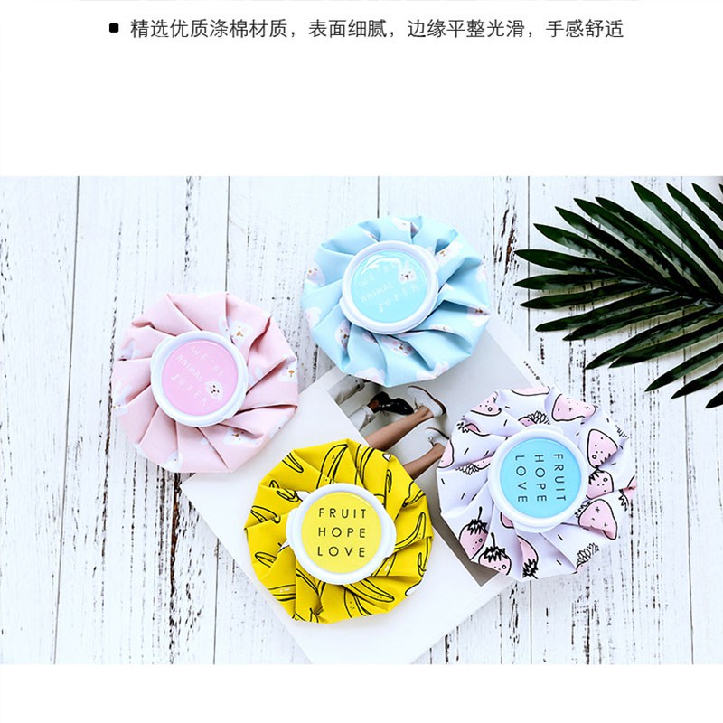 Túi chườm nước nóng lạnh hai công dụng phong cách Hàn Quốc dùng để hạ sốt