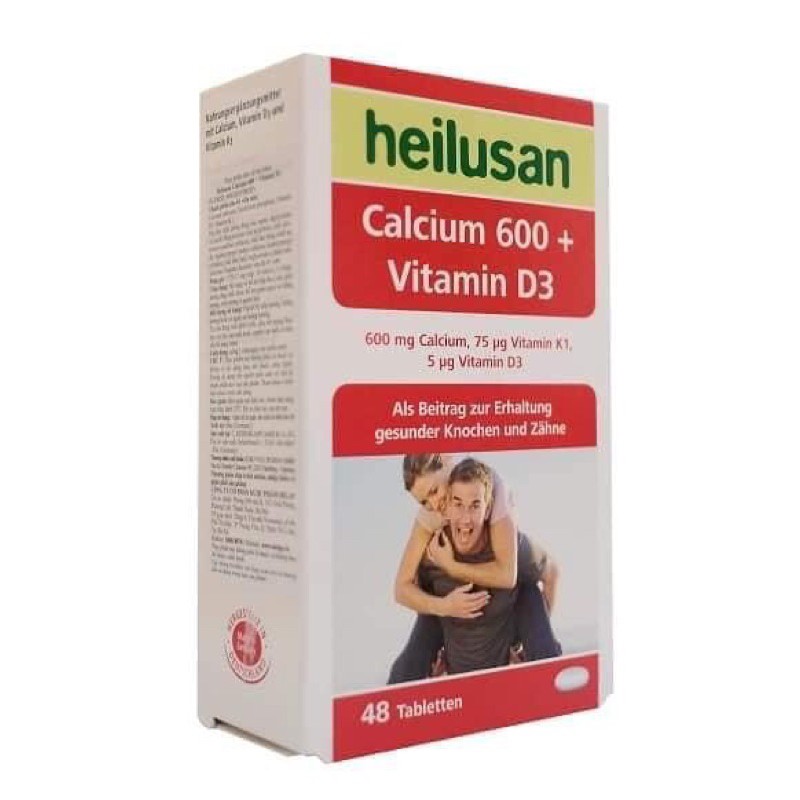 Heilusan Calcium 600 + vitamin D3
