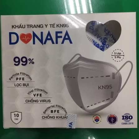 Khẩu Trang KN95 DONAFA (5 Lớp)