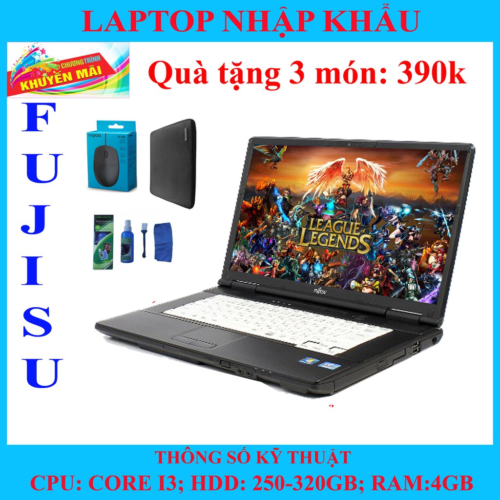 ***HOT*** Chuyên game online LOL, cực mượt, siêu bền, laptop nhập khẩu