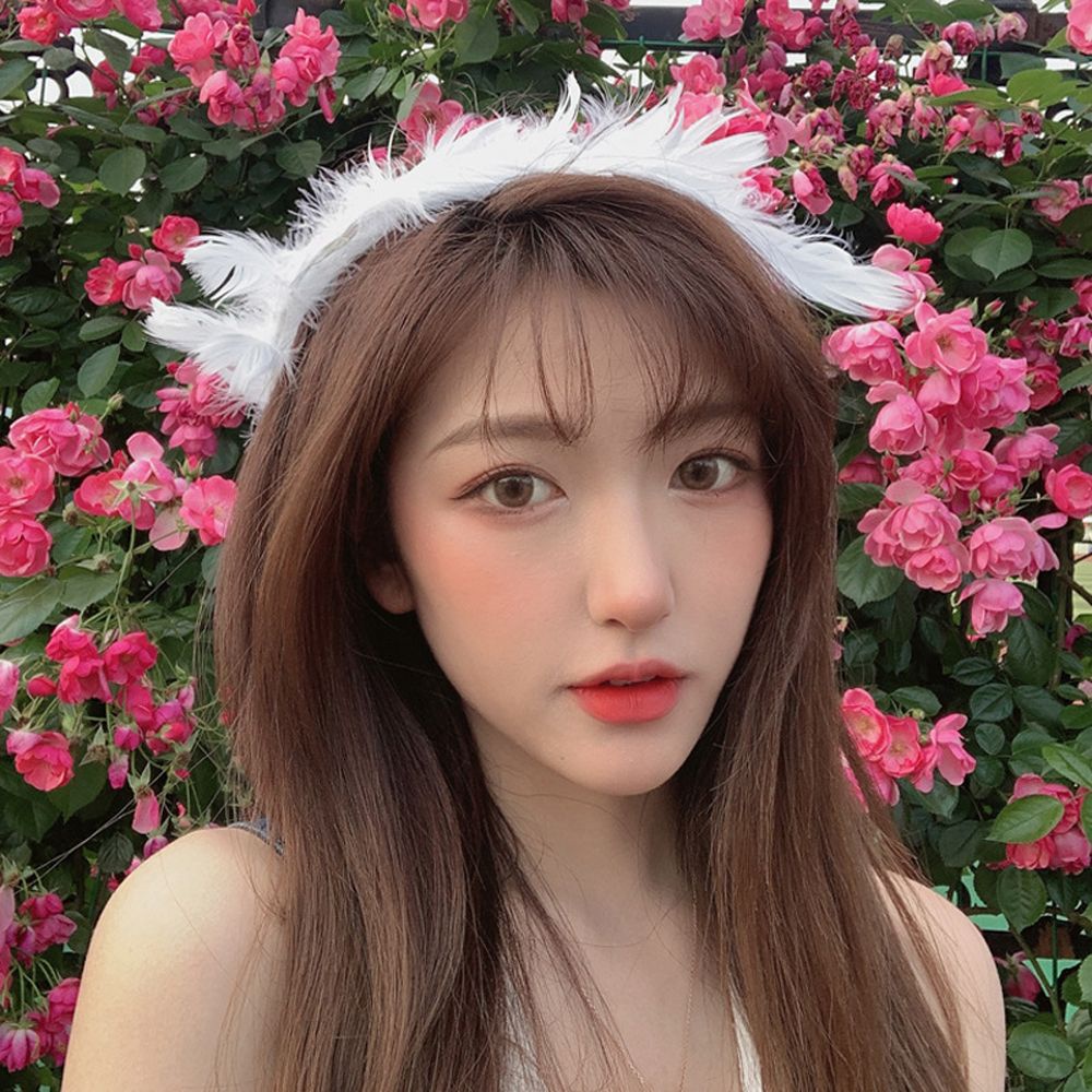 Vòng hoa có đèn LED dễ thương phong cách Hàn Quốc dành cho nữ