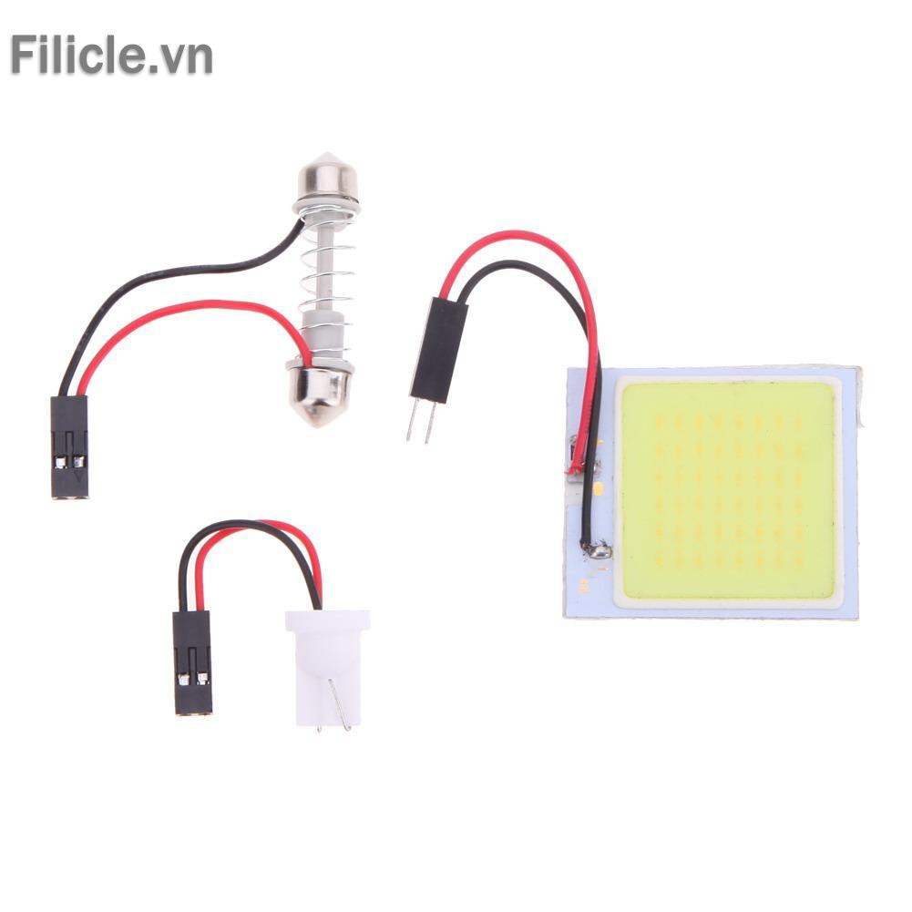 Chip Đèn Led Cob 48 Smd 12v Cw Cho Xe Hơi