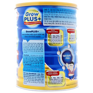 Sữa Nutifood Grow Plus Xanh 900g