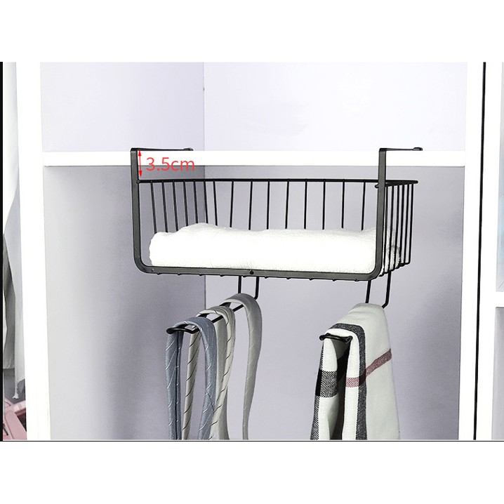 Kệ cài treo tủ nhà bếp tăng diện tích tiện dụng IN73