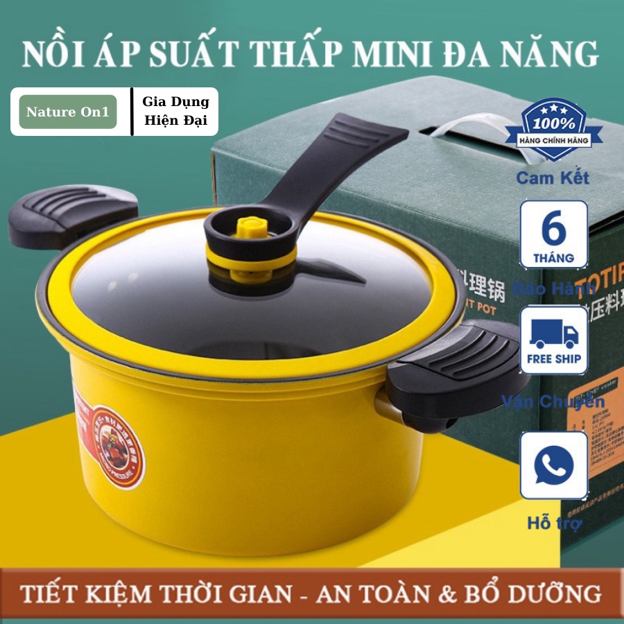 Nồi Áp Suất Đa Năng 3.5L Chống Dính, Tiện Lợi, Phù Hợp Mọi Gia Đình, Dùng Với Mọi Loại Bếp, Kiểu Dáng Hàn Quốc