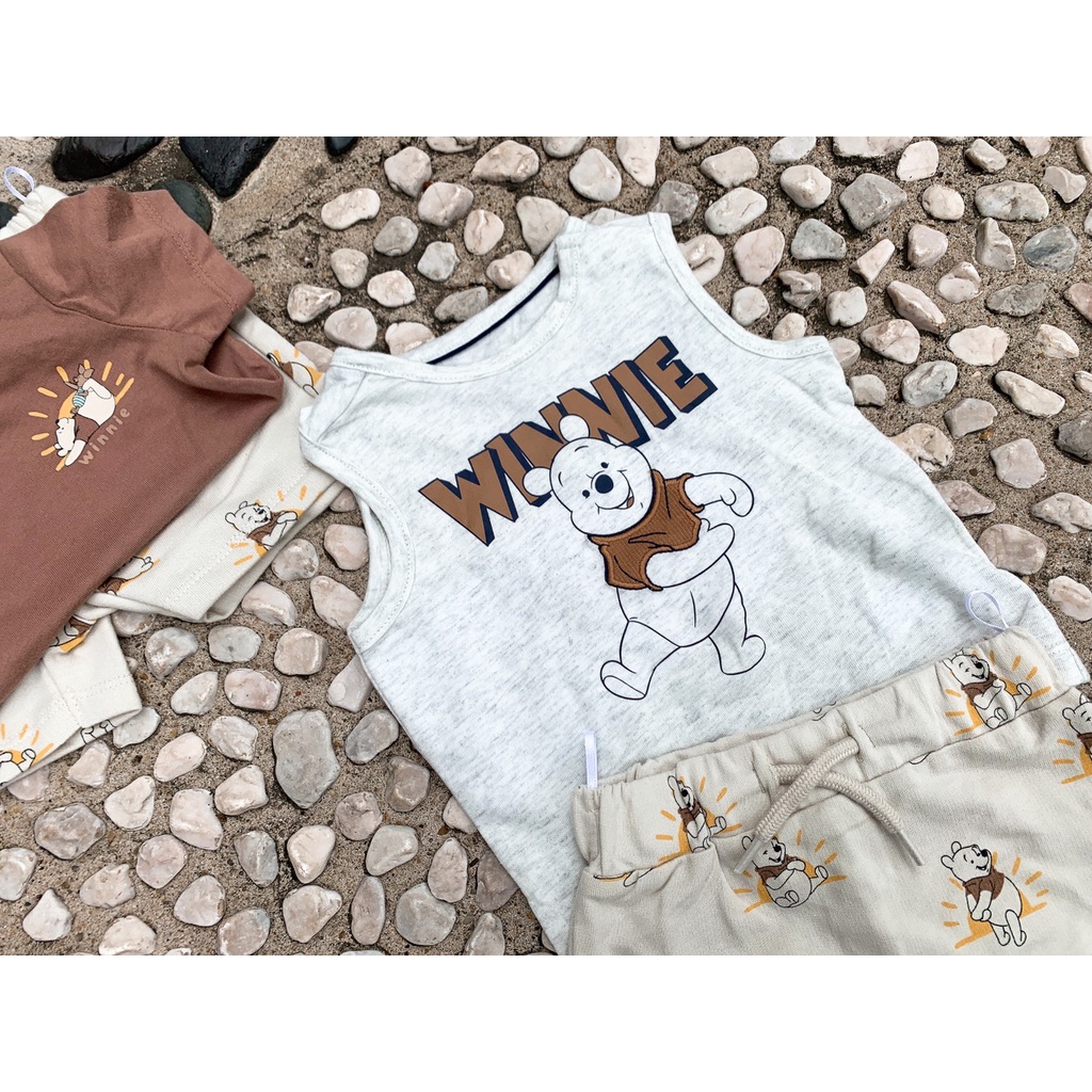 VNXK--BỘ THUN C&A DISNEY WINNIE POOH SIÊU CƯNG CHO BÉ TRAI, GÁI -MÃ BBT09