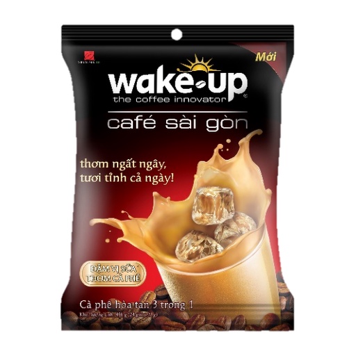 Cà phê sữa Wake Up Café Sài Gòn 456g
