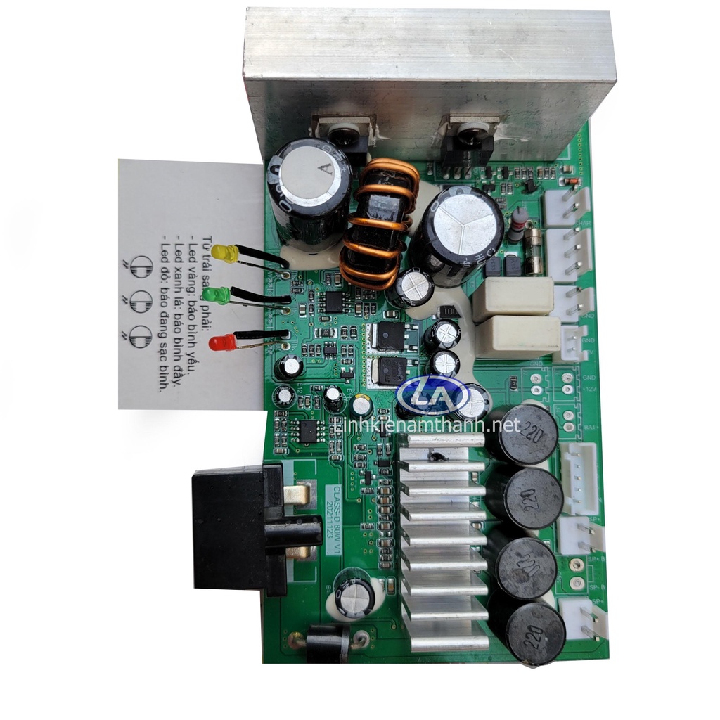 Mạch Công Suất Loa Kéo 12V 1 Loa 2 Loa