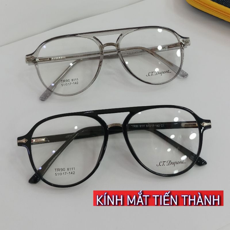 Gọng Nhựa 2 Cầu Thời Trang Độc Lạ (nhận lắp mắt cận/viễn/loạn theo y/c) - Kính Mắt Tiến Thành