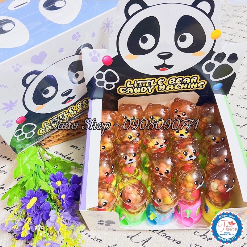 Máy đồ chơi bắn kẹo hình gấu / thỏ cute cho bé