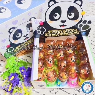 Máy đồ chơi vặn kẹo hình gấu cute cho bé