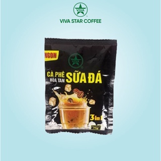 Sài gòn cà phê sữa đá hoà tan VIVA STAR COFFEE chính hãng - 20g/1 gói