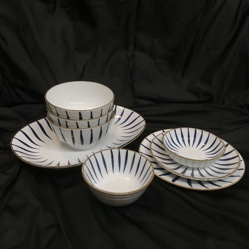 Bộ Bát Đĩa Sứ 12 Sản Phẩm - Bộ Bát Đĩa “Gia Đình Đầm Ấm” (Có Bán Lẻ Từng Sản Phẩm)