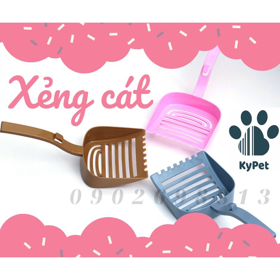 Xẻng nhựa lớn- Xẻng xúc cát vệ sinh cho mèo