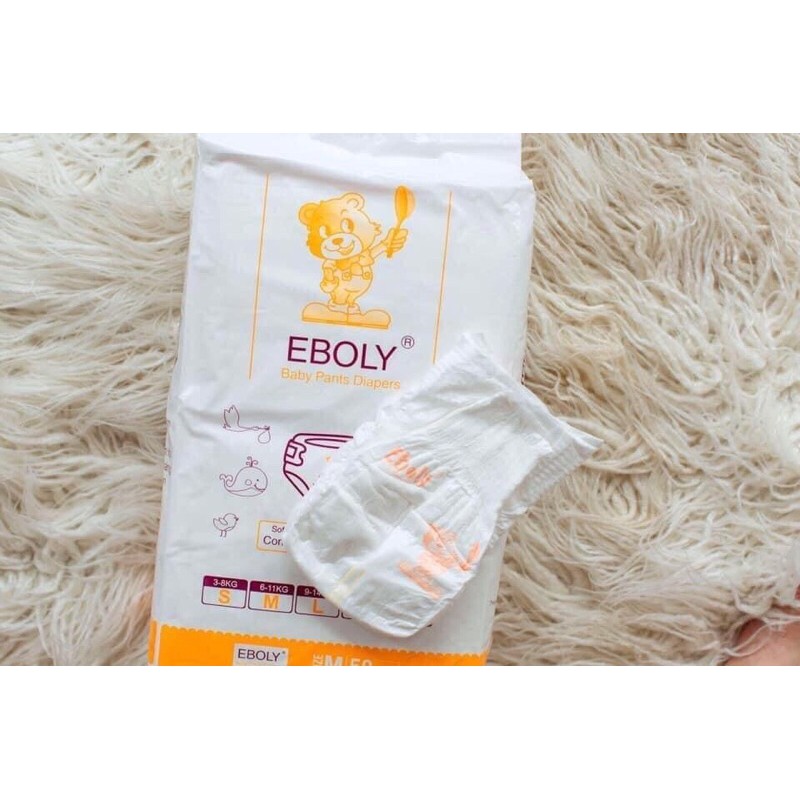 Combo 2 bịch bỉm EBOLY xuất Nhật size 100M/100L/100XL/100XXL