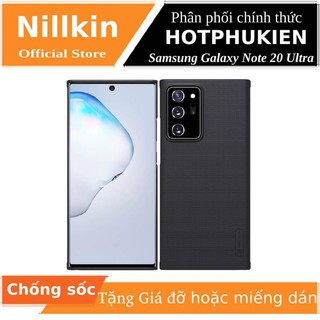 Ốp Lưng Sần Chống Sốc Cho Samsung Galaxy Note 20 Ultra hiệu Nillkin (kèm giá đỡ hoặc miếng dán từ tính) - hotphukien