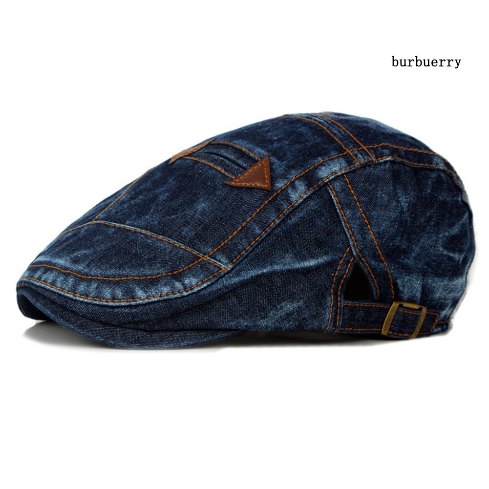 Mũ beret denim thời trang dùng đánh golf dành cho nam