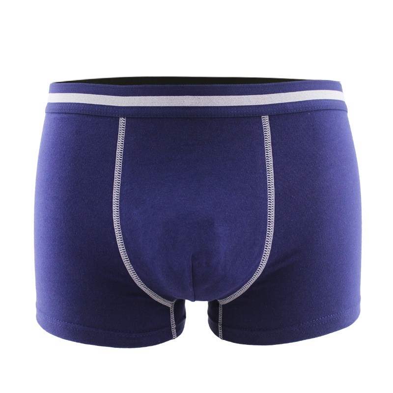 Quần lót, sịp đùi nam boxer cotton 100% thoáng khí Quảng Châu cao cấp