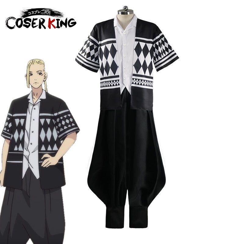 Tokyo Revengers Mikey Draken Cosplay Kimono Cosplay Costume anime phim hoạt hình